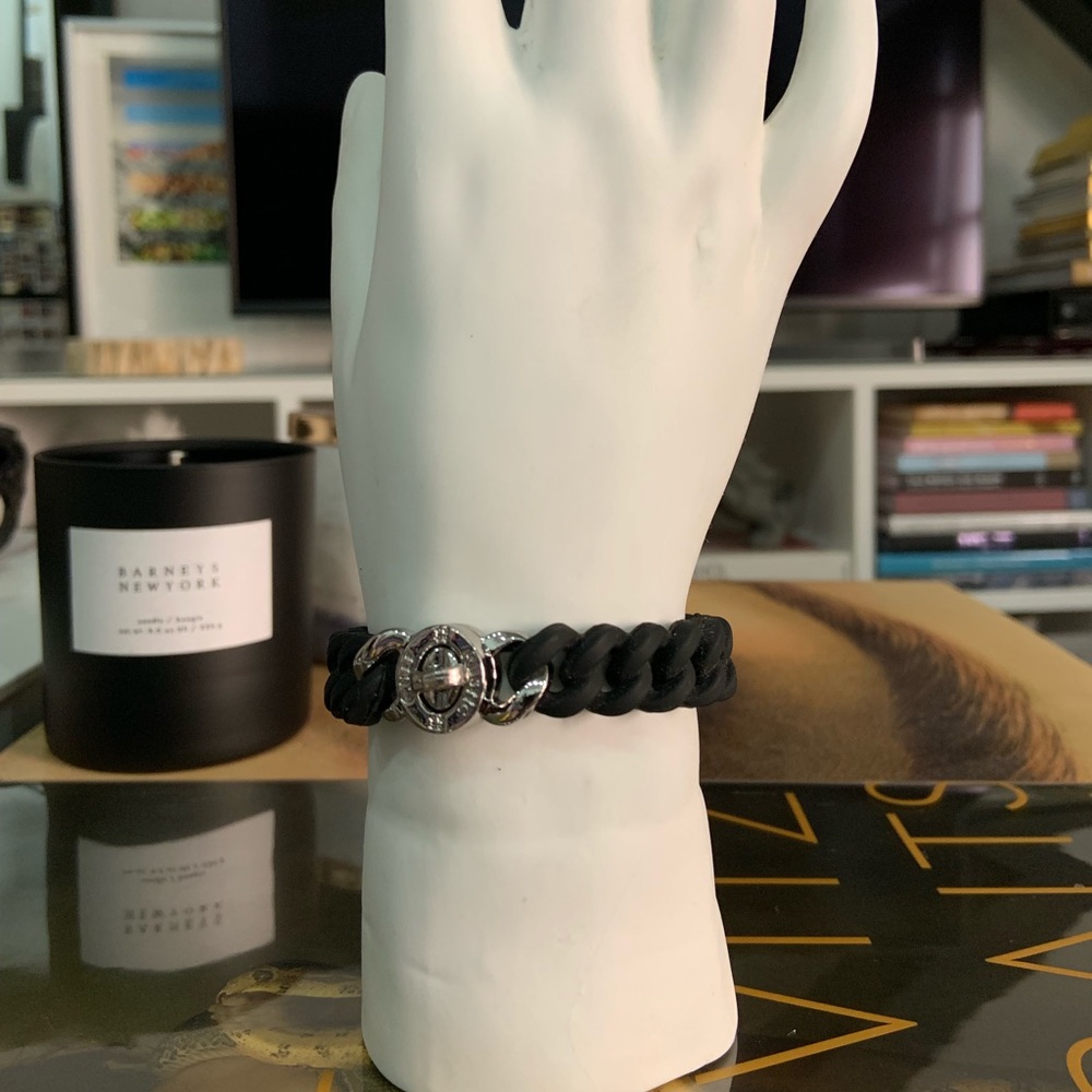 Rustic Cuff rubber knot bracelet!